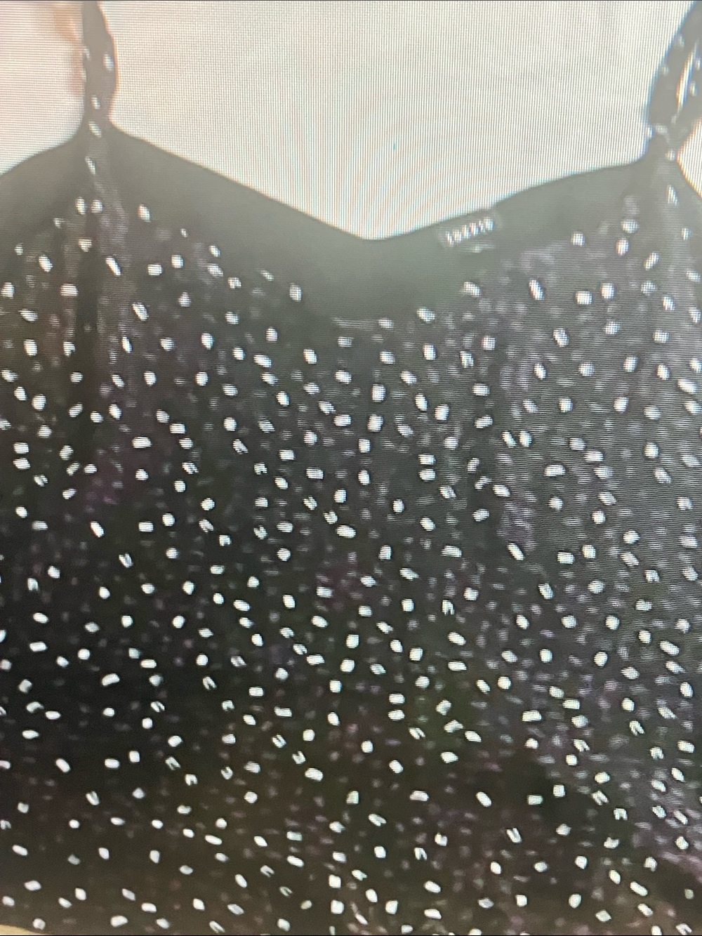 torrid Black Dot Print Tank Top